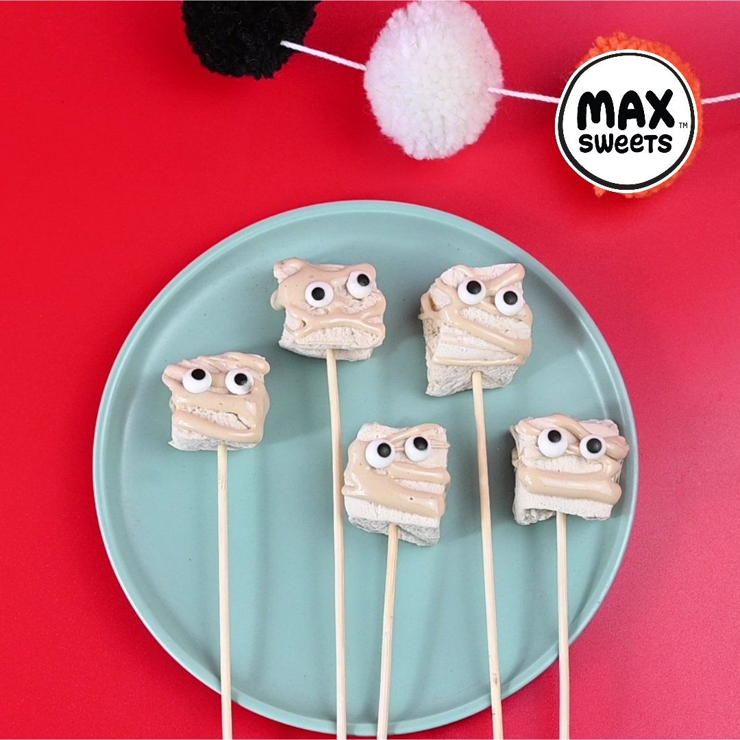 Halloween Mallow Mummies