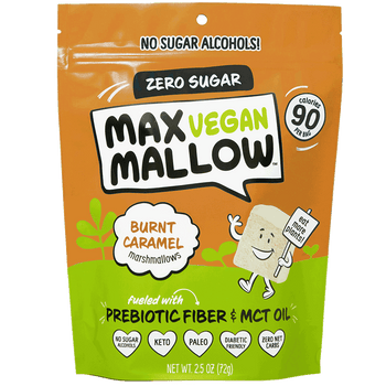 Max Mallows Vegan Burnt Caramel front view